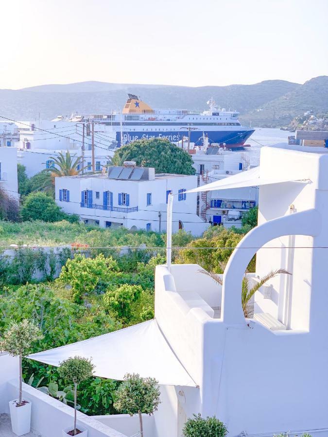Aegean Of Amorgos Katapola Bagian luar foto